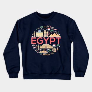 Egypt concept Crewneck Sweatshirt